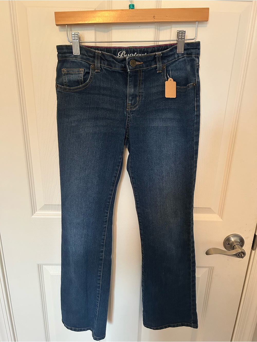 Crazy 8 girls Boot Cut Jeans in Dark Blue Wash size 14